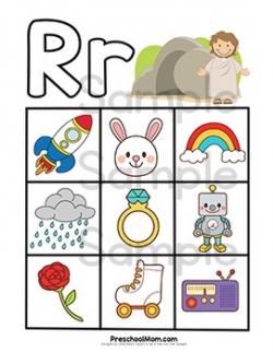 Bible ABC Letter of the Week: R by Preschool Mom | TpT