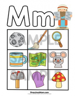 Bible ABC Letter of the Week: M by Preschool Mom | TpT