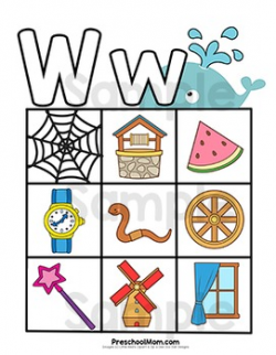 Bible ABC Letter of the Week: W by Preschool Mom | TpT