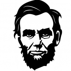 American president portrait Abraham Lincoln | frame able faces ...