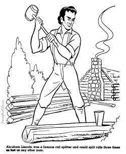 Life of Abraham Lincoln history coloring pages 054 | SCHOOL ...