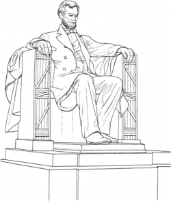 The Lincoln Memorial coloring page | Free Printable Coloring Pages