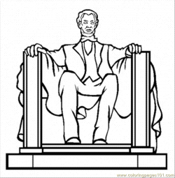 28+ Collection of Abraham Lincoln Statue Drawing | High quality ...
