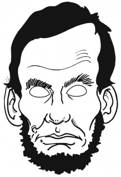 28+ Collection of Abraham Lincoln Face Drawing | High quality, free ...