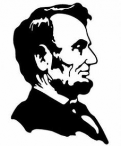 Abraham Lincoln Silhouette stencil template | Stencil Templates ...
