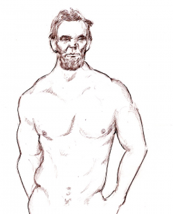 28+ Collection of Abraham Lincoln Wearing Hat Drawing | High quality ...