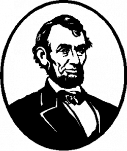 28+ Collection of Abraham Lincoln Line Drawing | High quality, free ...