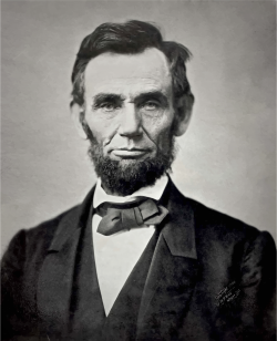 Clipart - Abraham Lincoln November 1863
