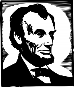 File:Abraham Lincoln clip art.svg - Clip Art Library
