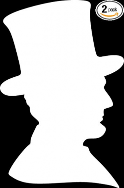 Abraham Lincoln Silhouette at GetDrawings.com | Free for personal ...