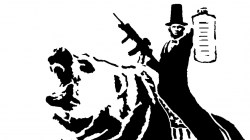 Abraham Lincoln riding a bear by Skidbro on DeviantArt