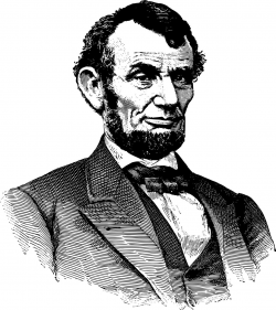 Abraham Lincoln Clipart - Design Droide