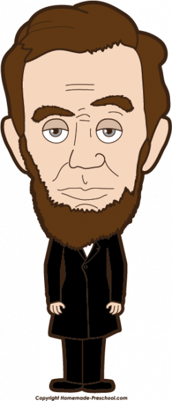 Sweet Abe Lincoln Clipart Head Abraham Pencil And In Color - Free ...