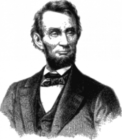 Abraham Lincoln - 1865 Clip Art at Clker.com - vector clip art ...