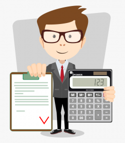 Accounting Accountant Calculator Free Frame Clipart ...