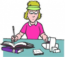 Accounting Bookkeeping Clipart