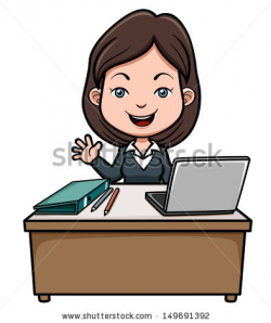 female accountant clipart | Clipart Station