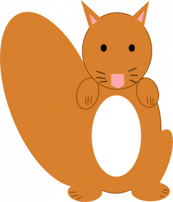 Brown Squirrel Clip Art at Clker.com - vector clip art online ...