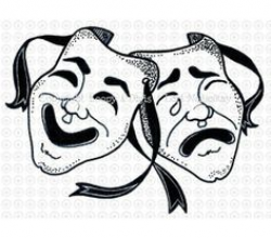 Comedy Tragedy Masks | Smile Now Cry Later | Pinterest | Comedy ...