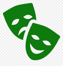 Theatre Mask Icon - Theater Png Clipart (#1955081) - PinClipart