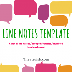 Line Notes Template | Notes template, Template and Note