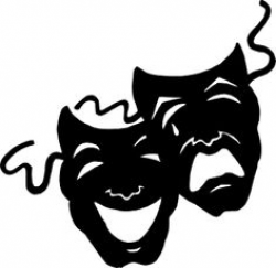 Comedy and Tragedy Masks - Free Clip Art | Taller de Teatro Campo de ...