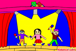 Students Acting Clipart - Clip Art Library