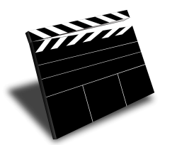 Movie Clapper Clipart | Free download best Movie Clapper Clipart on ...