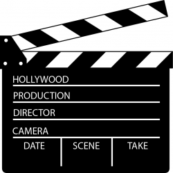 clapboard template film clapboard clipart clipart collection movie ...