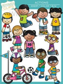 Exercise Kids Clip Art | Clip art and Filing