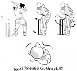 Stock Illustration - Cricket. Clipart gg53780559 - GoGraph