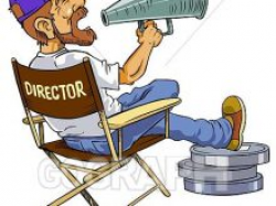 Movie Director Clipart movie director action shout clipart panda ...