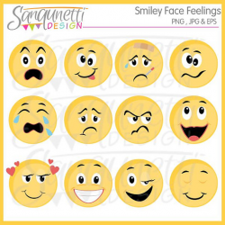 Smiley Face Feelings Clipart Emoji Clip Art Emoji Clipart