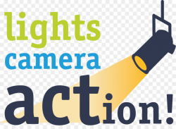 Filmmaking Light Production Companies Clip art - Lights Camera ...