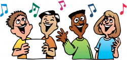 Singing Togethers Clipart
