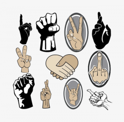 Simple Gestures, Gesture, Action, Shake Hands PNG Image and Clipart ...