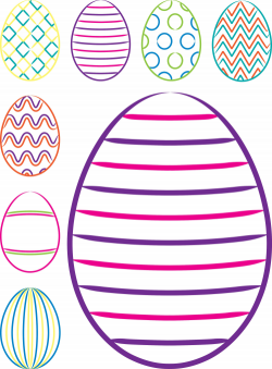Outstanding Easter Egg Clipart | Easter, Egg and Craft activities