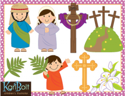 Easter, Religious Clip-Art by Kari Bolt Clip Art | TpT