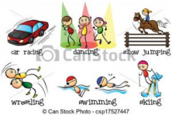 Physical Activity Clipart different physical activities clipart ...