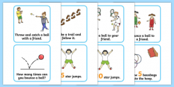 Outdoor Activity Cards - Outdoor activity, outdoor games