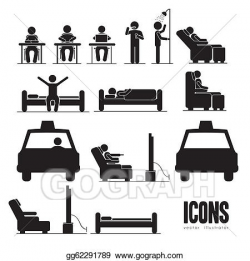 EPS Illustration - Everyday activities. Vector Clipart gg62291789 ...