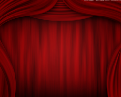 Curtains : Actor Clipart Stage Background Pencil And In Color Actor ...