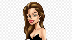 Angelina Jolie Celebrity Actor Cartoon Clip art - angelina jolie 500 ...