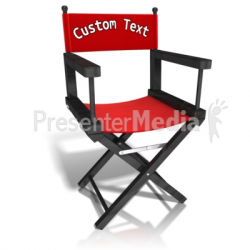 Custom Movie Directors Chair - Presentation Clipart - Great Clipart ...