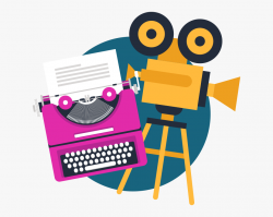 Actor Clipart Chair - Script Writer Icon Png #1657764 - Free ...