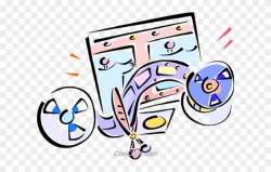 Editingsoftware Clipart Movie Editor - Film - Png Download ...