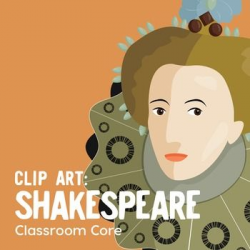 Clip Art: Shakespeare, Renaissance Era, Queen Elizabeth, Globe ...