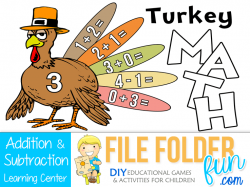 Kindergarten Math Games - File Folder Fun