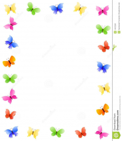 butterfly clipart border 9 | Clipart Station