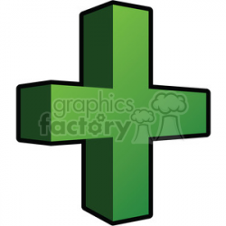 Royalty-Free 3d addition sign clipart 387152 vector clip art image ...